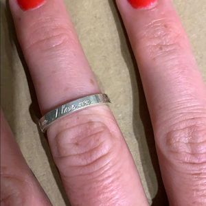 Tiffany & Co I love you ring